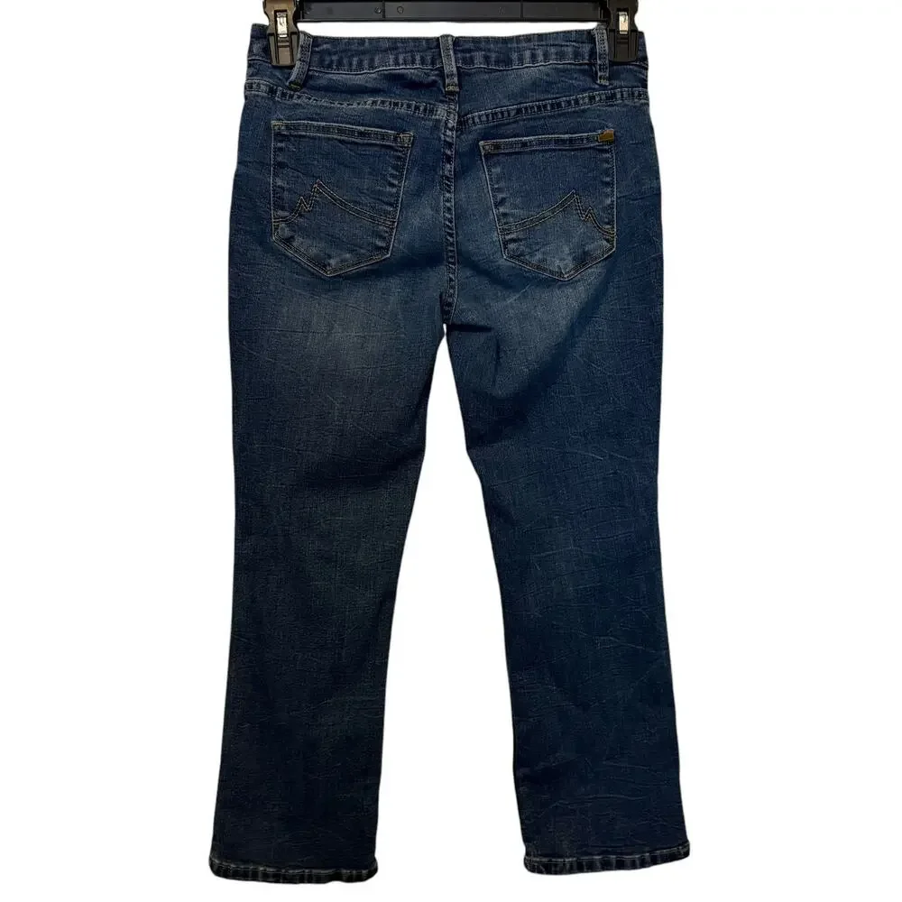 Max Jeans Baby Boot Crop Jeans Size 8